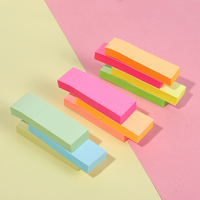 Bloc de notas 3D colorido para oficina escolar de 3x3 pulgadas al por mayor forma bonita creativa publicada Sticky It Note 100 hojas