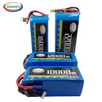 Harga grosir baterai Lipo RC 7S 25.9v 16000mah 12000mAh 22000mah 25C 22.2V dengan colokan XT90S AS150 untuk Drone UAV FPV