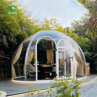 Tente bulle gonflable de luxe pliable et mobile de haute qualité pour le camping en extérieur et les événements – Igloo en plastique