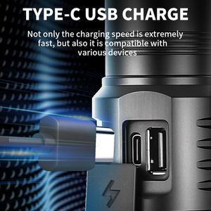 <b>Mini</b> High Power Flashlight 8X XPG LED 2000 Lumens Rechargeable Waterproof Portable Outdoor Use - Product Image 5