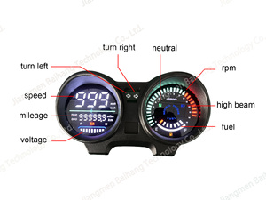 Giá Tốt Nhất Phụ Kiện Môtô Đồng Hồ RPM Bảng Điều Khiển Môtô <span class=keywords><strong>Odometer</strong></span> Cho Honda CG 150 Titan - Product Image 2