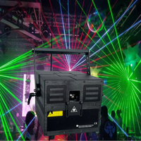 Lasers de spectacle d'intérieur professionnels 10W Rgb Lazer Ilda Dmx contrôle lumière Laser couleur RGB ILDA Animation DJ lumière de scène