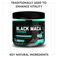 Suplementos energéticos potentes para hombres Gomitas de raíz de Maca vegana orgánica Suplemento energético Gomitas de Maca