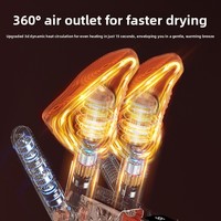 Secador de Calcetines Eléctrico Transfronterizo para Uso Doméstico, Calentador para Adultos y Estudiantes, Secador y Calentador para Otoño/Invierno