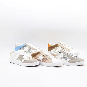 Mesdames Baskets décontractées Nouvelle mode PU Chaussures blanches vente en gros 2024 Chaussures de marche respirantes à lacets pour le sport - Product Image 1