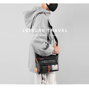Shengtian Men's Crossbody Bag Large Capacity Oxford Cloth Outdoor Travel Shoulder Bag Street Style Everyday Use - Product Image 4