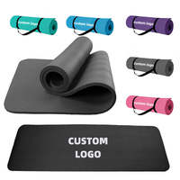 Tapis de yoga pliable en NBR de 8 mm d'épaisseur