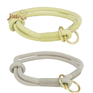 Factory New Design <strong>Dog</strong> <strong>Collar</strong> Nylon Luxury Soft Adjustable Metal Ring Training Walking For Small Medium Large <strong>Dogs</strong> Pet <strong>Collars</strong> - Product Image 3