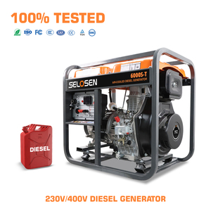 Generador de 5 Kva para Emergencias en el Hogar, Generador Portátil de 3kw 4kw 5kw 230V/400V - 6000S-T *Personalización de Potencia, Escala de Potencia Ajustable - Product Image 1