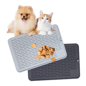 Neues Design Moderne Bedruckte Saugfähige Multifunktionale Wasserdichte Haustier-Leckmatte für Hunde Silikon Fütterungs- & Ruheunterlage - Product Image 1