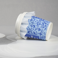 Pads en papier double face enduits de silicone, anti-graisse, imperméables, anti-déversement et anti-fuite, pour couvercles de tasses, pour lait et aliments, couleur blanc Chine