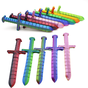 Épée fouet créative imprimée en 3D, jouet décoratif, articulations flexibles et pliables, soulagement du stress, conception intelligente - Product Image 2