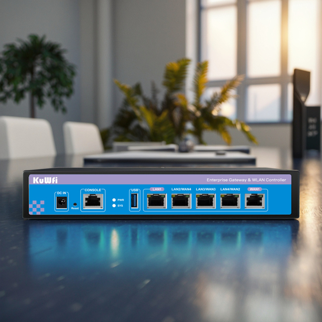 Hot Selling Enterprise Gateway 5 Gigabit Port AC Controller Laptop Gateway 128 Devices Remote AP Management Wired Firewall