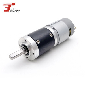 El fabricante suministra motores de engranajes de CC de 28 mm, con doble rodamiento de bolas, larga duración, alto torque, motores de engranajes en miniatura, 12 V. - Product Image 3