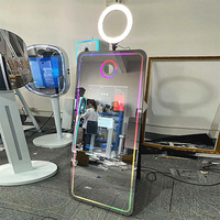Fournitures de mariage Photomaton 360 miroir verre transparent