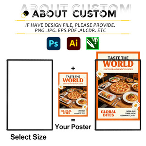 กล่องไฟโฆษณาอลูมิเนียมอัลลอยคุณภาพสูง IDEA GIFT กล่องไฟแสดงโปสเตอร์ LED ขนาดสั่งทำได้ สำหรับธุรกิจและตลาด - Product Image 4