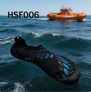 LXG, Zapatos de Agua Negros y Amarillos para Deportes Acuáticos, Actividades de Vela, Ligeros, de Secado Rápido, Zapatos de Snorkel HSF008 - Product Image 4