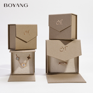 Scatole Portagioie Boyang in Carta per Collane Orecchini e Anelli con Design Unico Personalizzato - Product Image 3