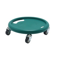 Disque coulissant multifonctionnel à quatre roues Silencieux Exercice abdominal Disque de poulie universel Roue de fitness pour l'exercice des muscles abdominaux