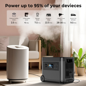 Best Selling Portable 2500W to 5000W Solar Power Bank 2160Wh UK EU US Warehouse Car Source Power Station - Product Image 3