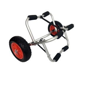 Chariot de transporteur de kayak de chariot à kayak de Yonk, chariot en aluminium se pliant résistant - Product Image 1