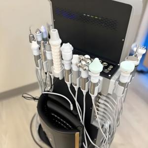 17 1 profesyonel hidro dermabrazyon Aqua soyma yüz bakımı için oksijen jeti makine derin temizlik nemlendirici abd/ab/İngiltere tak