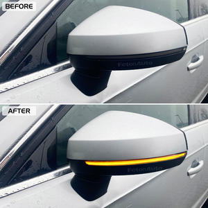 FetonAuto nouveaux clignotants dynamiques ambre blanc pour <span class=keywords><strong>Audi</strong></span> <span class=keywords><strong>A3</strong></span> 8V S3 RS3 <span class=keywords><strong>clignotant</strong></span> séquentiel miroir <span class=keywords><strong>clignotant</strong></span> lampes - Product Image 6
