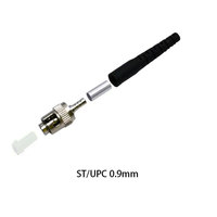 Kit de connecteurs à fibre optique Gtech ST en gros, UPC Simplex SM MM 3.0mm, composants métalliques non assemblés, certifié RoHS, pour cordon de brassage