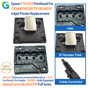 Cabezal de Impresión Compatible con Epson F181010, Repuesto Profesional para <span class=keywords><strong>Fax</strong></span> Lazada T25, Cx3000, Sx230, Me35, Online Cx5600, Me200 - Product Image 2