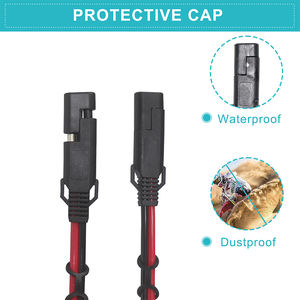 Cablaggio per <span class=keywords><strong>auto</strong></span> <span class=keywords><strong>cavi</strong></span> caricabatteria per <span class=keywords><strong>batteria</strong></span> 3x SAE Splitter pannello di disconnessione energia solare Sae - Product Image 5