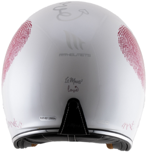 Casque de moto vintage MT Helmets LE MANS 2 SV, nouveau modèle, homologué CE/ABS, 4 saisons, doublure en cuir rétro à dégagement rapide, ventilation toutes saisons - Product Image 3
