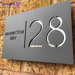 Chất lượng cao LED điện tử Số cửa <span class=keywords><strong>signages</strong></span> cho khách sạn các doanh nghiệp chiếu sáng khách sạn doorplate dấu hiệu cho các công ty bệnh viện - Product Image 4