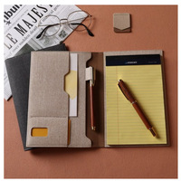 Carpeta de Negociación Personalizable, Multifuncional, Portapapeles para Gerente de Ventas, Carpeta de Contratos, Carpeta de Documentos A5 con Logotipo