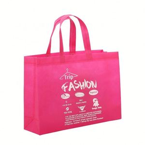 Wholesale Customized Eco-Friendly Non-Woven Cartoon Tote <b>Shopping</b> <b>Bag</b> <b>Reusable</b> Recycled Colorful Logo Printed Handle Gift - Product Image 1