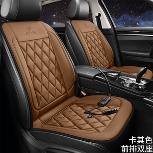 Sport-stile 12-24V coprisedile <span class=keywords><strong>auto</strong></span> 30 'riscaldamento rapido 25W <span class=keywords><strong>cotone</strong></span> panno/flanella sedile riscaldato impermeabile sedile - Product Image 3