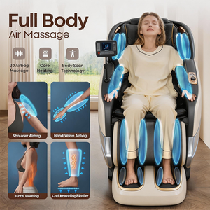 Zhipin Luxury 4D AI <b>Chair</b> Voice Control <b>Zero</b> <b>Gravity</b> Thai Stretch Airbag with Back Heating - Product Image 4