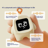 Jam Alarm Pintar untuk Anak dengan Kontrol Suara |   Desain Robot Lucu, Jam Digital Meja untuk Belajar & Kamar Tidur, Dapat Diisi Ulang via Wi-Fi USB