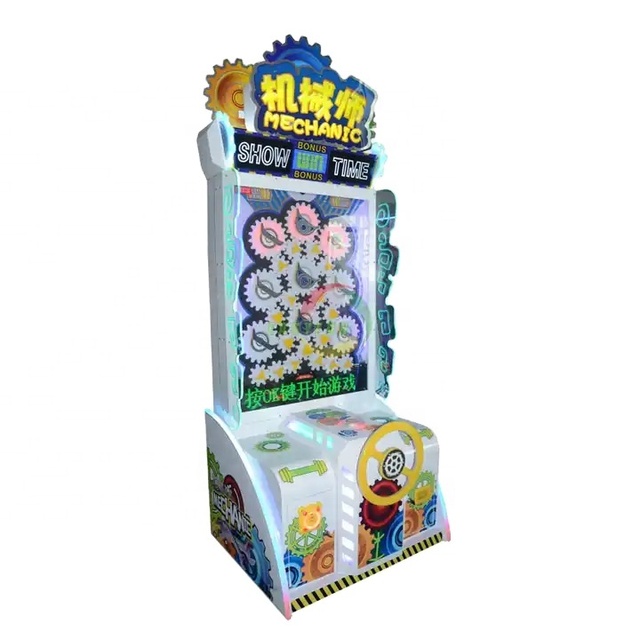 IFD the Mechanic Lottery Arcade Ticket Machine Lucky Ball Gear Wheel Game Machine for Sale