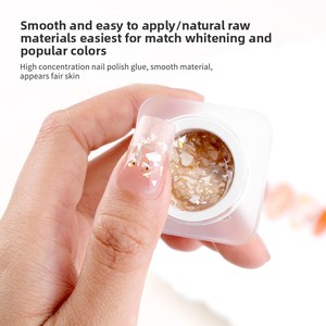 3D Mica Shell Gel Nail Polish Translucent <b>Sequin</b> Glitter Gel Varnish Long Lasting UV LED Cure Salon Nail <b>Art</b> Polish Supplies - Product Image 5