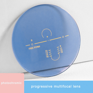 1.56 ống kính cận thị màu hồng hoặc xanh hoặc tím chống tia xanh dương SPH phạm vi-0.00 ~-6.00 Max CLY -2.00 ống kính aspheric - Product Image 3