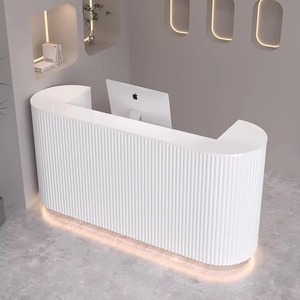 Mostrador de Recepción Moderno, Mesa de Recepción para Salón de Belleza, Peluquería - Product Image 5