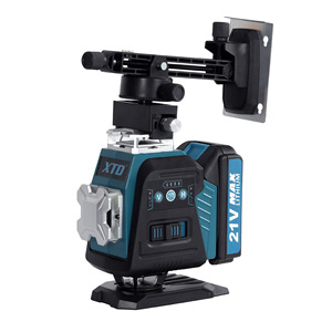 XTD 21V Max Cordless Drill And Laser Level Combo Kit With Lithium Battery And Case For DIY And Renovation - Product Image 2