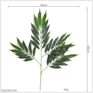 Feuilles Artificielles Décoratives pour Jardin, <span class=keywords><strong>Plantes</strong></span> Artificielles d'Extérieur 2026, Panneau Mural Végétal pour Plafond, Feuilles Vertes Artificielles - Product Image 2
