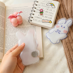 Rabbit Shape Hand Warmer Reusable Self Heating Portable For Students Ice Cream Series Cartoon Design - Product Image 1