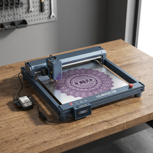 Graveur et découpeur laser B1 LONGER 30W/40W avec assistance pneumatique automatique, autonomie prolongée pour la vente au détail, le MDF, l'acrylique et le bois, doté de la technologie Leadshine - Product Image 3