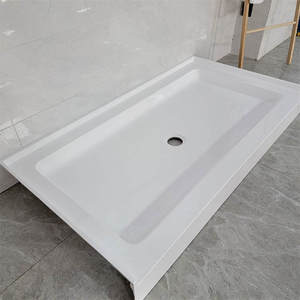 Plateau de <span class=keywords><strong>douche</strong></span> de salle de bain en acrylique noir blanc Design italien Offre Spéciale - Product Image 6