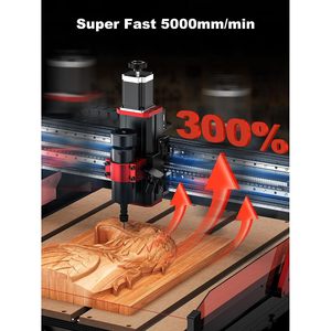 Máquina Router CNC Two Trees TTC6050 de 600x500mm, 3 Ejes, para Grabado y Fresado en Madera, Metal y Plástico - Product Image 5