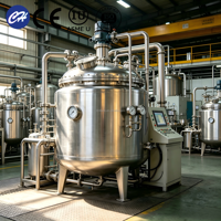 Cuve de mélange homogénéisante électrique en acier inoxydable, capacité 1000L (1/3/5 KW), moteur sans balais, chauffage 220V/380V