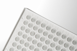 Genever pelat PCR 96 Well sekali pakai transparan (kapasitas 0.2ml Polipropilena) untuk budaya sel - Product Image 5