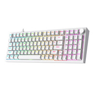 Clavier de jeu filaire USB rétroéclairé multifonctionnel pour ordinateur de bureau et de maison, vente en gros à bas prix